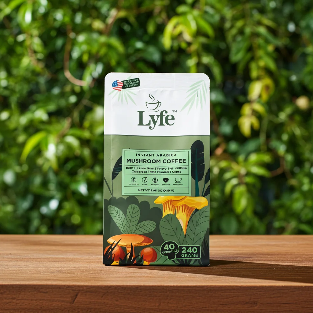 Lyfe� Brew Instant Mushroom Coffee for Immunity