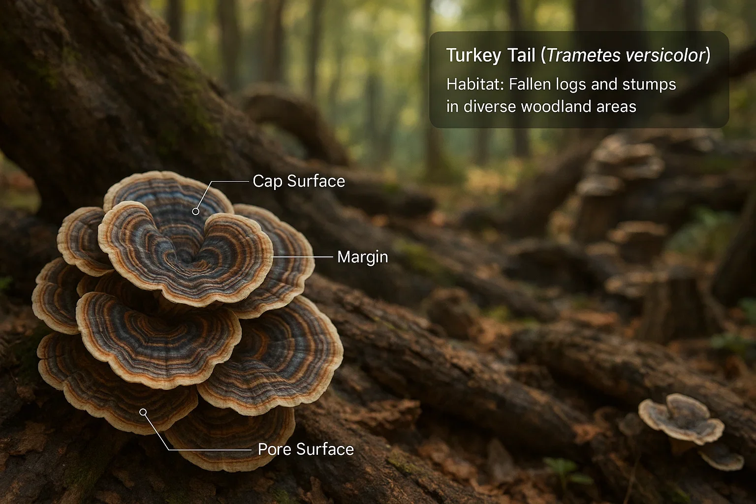 Turkey Tail Mushroom